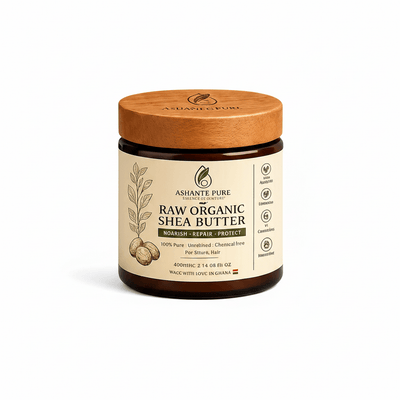 Ashante Pure Raw Organic Shea Butter