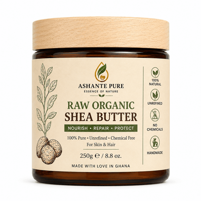 ASHANTE PURE  Raw Organic Shea Butter [250G]